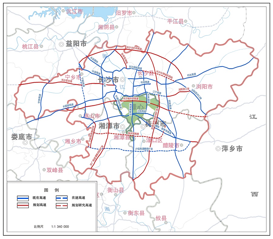 《长株潭都市圈发展规划》全文公布(图4)