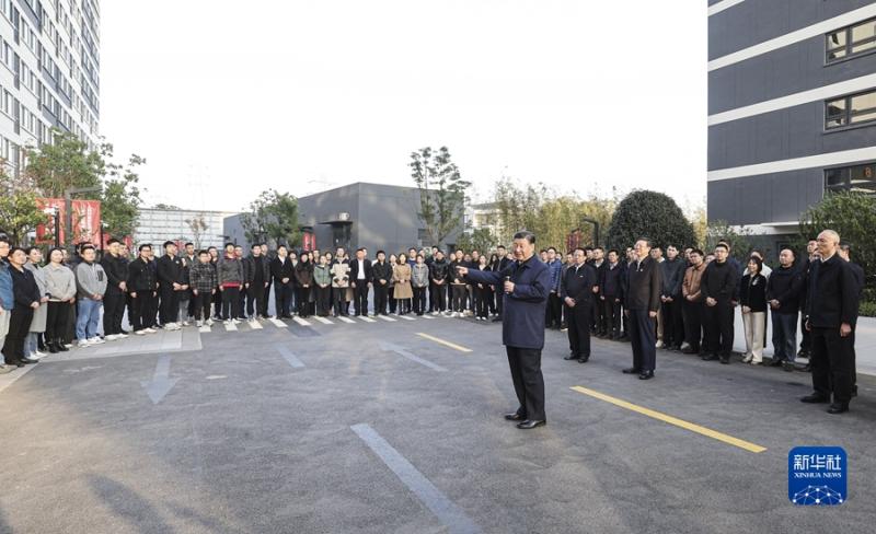 习近平在上海考察时强调 聚焦建设“五个中心”重要使命 加快建成社会主义现代化国际大都市 返京途中在江苏盐城考察(图8)