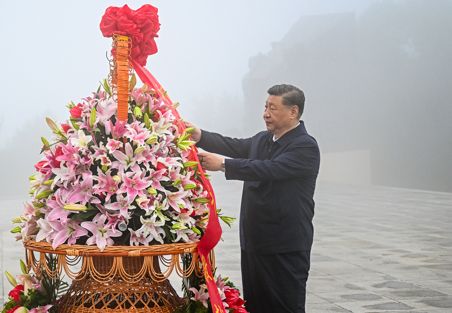 习近平在山西考察时强调 努力在推动资源型经济转型发展上迈出新步伐 奋力谱写三晋大地推进中国式现代化新篇章(图1)