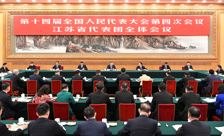 习近平在参加江苏代表团审议时强调 经济大省要在研究新情况解决新问题上下功夫出经验(图5)