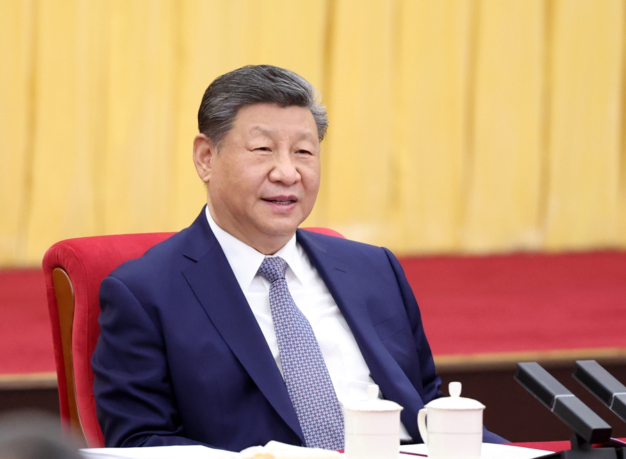 习近平看望参加政协会议的农工党九三学社医药卫生界社会福利和社会保障界委员(图5)