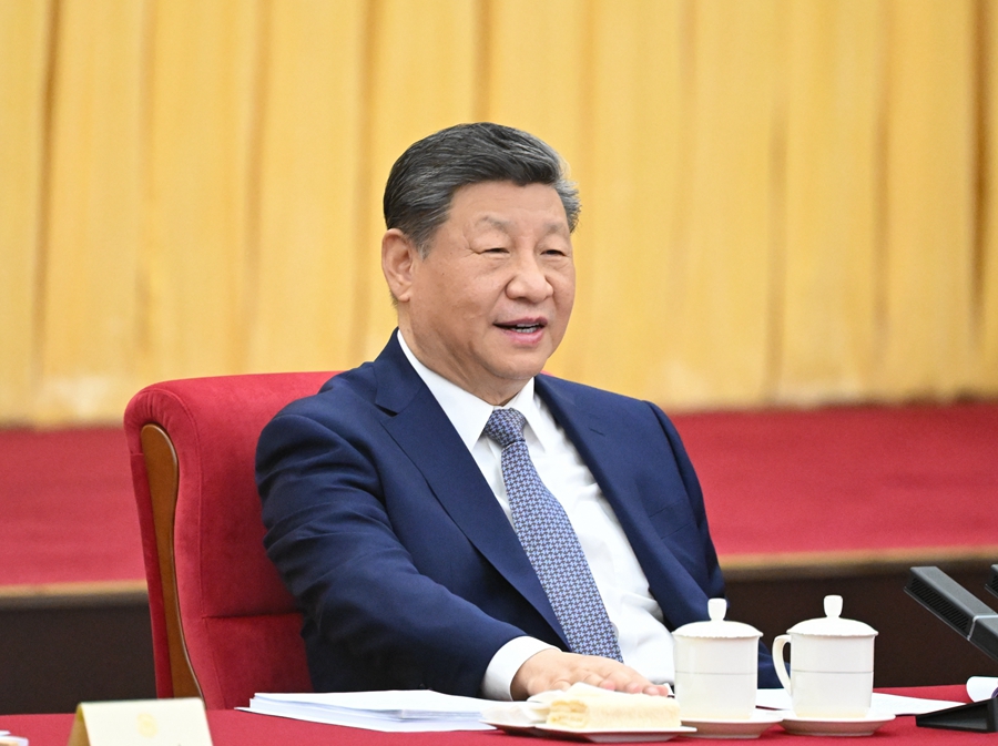 习近平看望参加政协会议的农工党九三学社医药卫生界社会福利和社会保障界委员(图4)