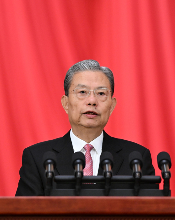 十四届全国人大四次会议举行第二次全体会议 习近平等出席(图2)