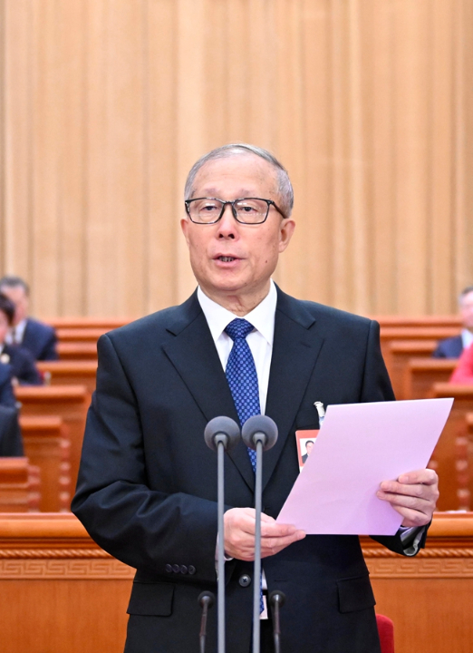 十四届全国人大四次会议举行第二次全体会议 习近平等出席(图5)