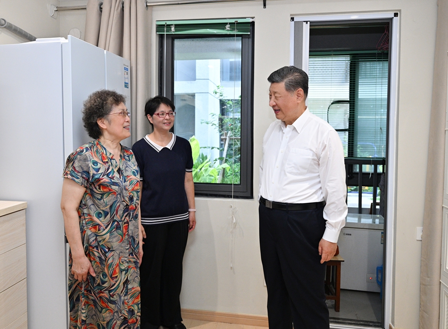 习近平在上海考察(图3)