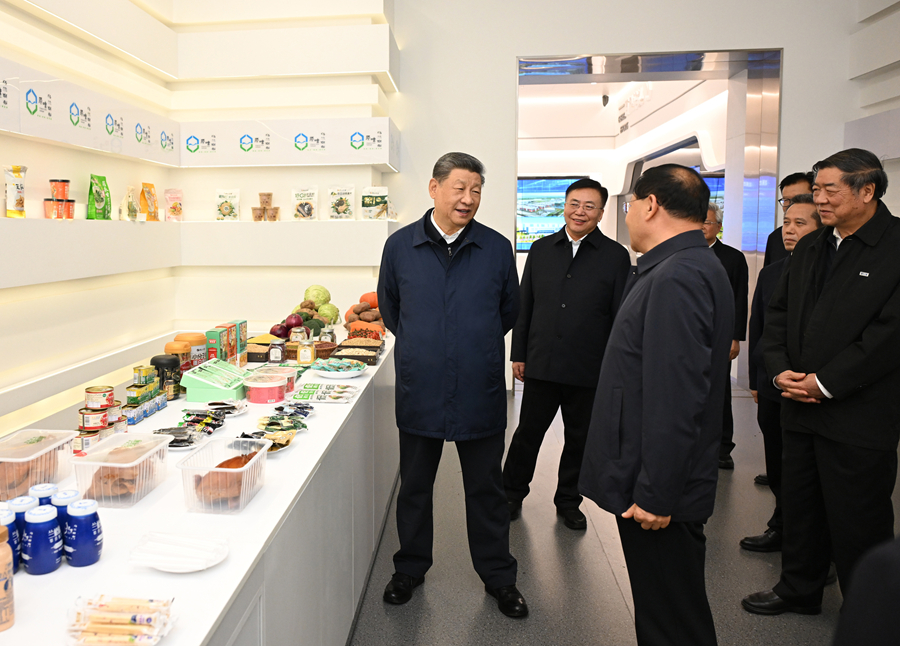 习近平在内蒙古乌兰察布考察时强调 统筹高质量发展和高水平保护 坚定不移走生态优先绿色发展之路(图9)