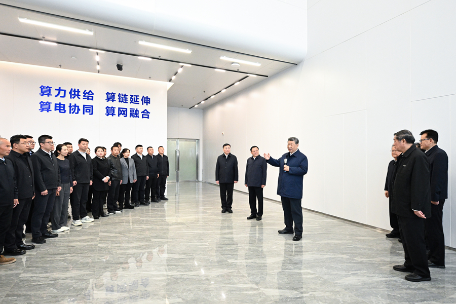 习近平在内蒙古乌兰察布考察时强调 统筹高质量发展和高水平保护 坚定不移走生态优先绿色发展之路(图6)